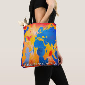 Autismus in der Welt Tote Tasche (Von Nahem)