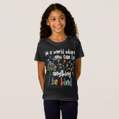 Autismus in einer Welt wie Puzzle Mama Kind T-Shirt (Vorne ganz)