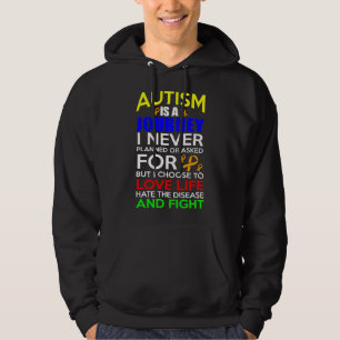 Autismus ist eine Reise, die ich nie für B geplant Hoodie