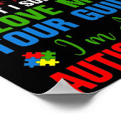 Autismus ist eine Reise, für die ich nie eine Reis Poster (Ecke)