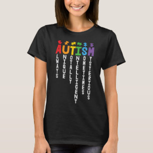 Autismus ist immer einzigartig, völlig intelligent T-Shirt
