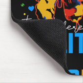 Autismus ist keine Behinderung, sondern eine ander Mousepad (Ecke)
