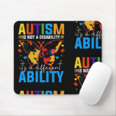 Autismus ist keine Behinderung, sondern eine ander Mousepad (Mit Mouse)