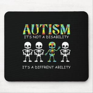 Autismus ist keine Behinderung, sondern eine ander Mousepad