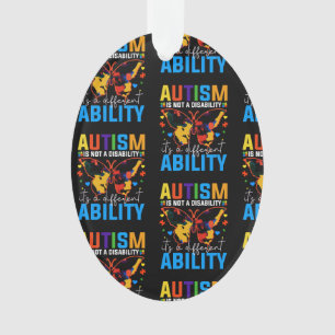 Autismus ist keine Behinderung, sondern eine ander Ornament