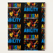 Autismus ist keine Behinderung, sondern eine ander Planer (Rückseite)