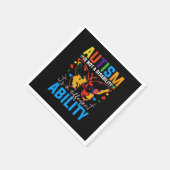 Autismus ist keine Behinderung, sondern eine ander Serviette (Ecke)