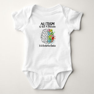Autismus ist keine Krankheit, sondern ein Borderli Baby Strampler
