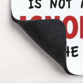 Autismus ist keine Tragödie, Unwissenheit ist die  Mousepad (Ecke)