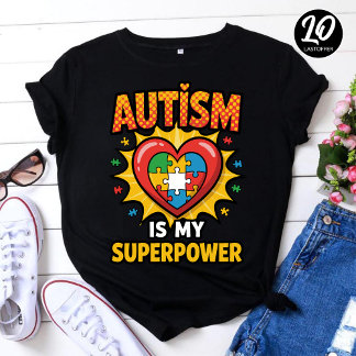 Autismus ist mein Super-Power Geschenk für Neurovi T-Shirt