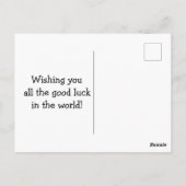 Autismus ist mein Super-Power Postkarte (Rückseite)