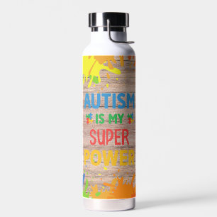 Autismus ist mein Super-Power Trinkflasche