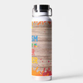 Autismus ist mein Super-Power Trinkflasche (Rückseite)