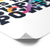 Autismus ist mein Supermachtbewusstsein Poster (Ecke)