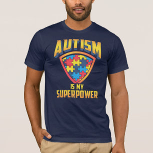 Autismus ist mein Supermachträtsel T-Shirt
