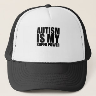 Autismus ist mein SuperPower! .png Truckerkappe