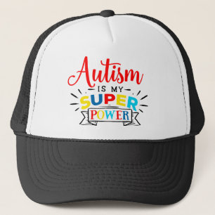 Autismus ist mein SuperPower Truckerkappe