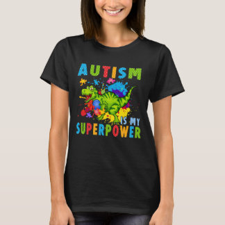 Autismus ist meine Superkraft Autismus-Bewusstsein T-Shirt