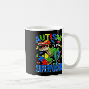 Autismus ist meine Supermacht Autismus Bewusstsein Kaffeetasse