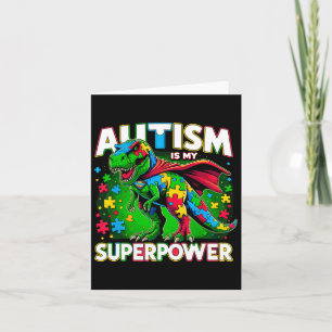 Autismus ist meine Supermacht-Autismus-Bewusstsein Karte