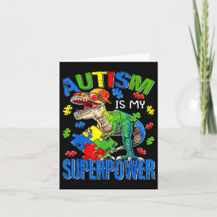Autismus ist meine Supermacht Autismus Bewusstsein Karte