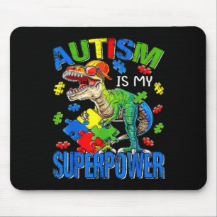 Autismus ist meine Supermacht Autismus Bewusstsein Mousepad