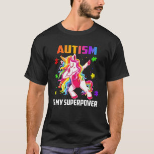 Autismus ist meine Supermacht, die Einhorn-Geschen T-Shirt