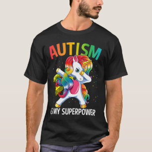 Autismus ist meine Supermacht, die Einhorn macht T-Shirt