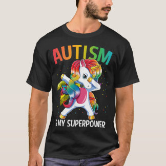 Autismus ist meine Supermacht, die Einhorn macht T-Shirt