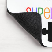 Autismus ist meine Supermacht Mousepad (Ecke)