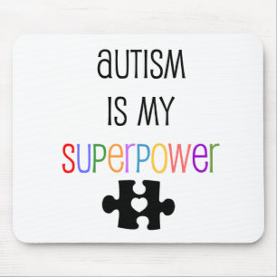 Autismus ist meine Supermacht Mousepad