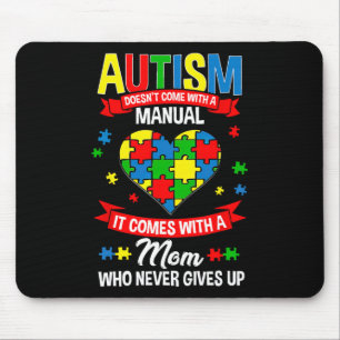 Autismus ist nicht mit einem manuellen Autismus-Ma Mousepad