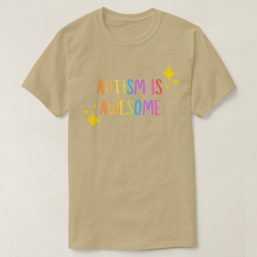 Autismus ist Phantastisch T-Shirt (Design vorne)