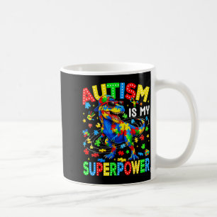Autismus ist Superkraft Dinosaurier T-Rex Autismus Kaffeetasse