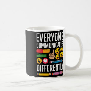 Autismus Jeder kommuniziert anders Autismus Aw Kaffeetasse