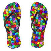 Autismus jigsaw badesandalen (Fußbett)