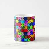 Autismus jigsaw kaffeetasse (Mittel)