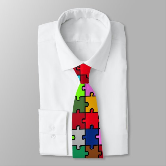 Autismus jigsaw krawatte (Gebunden)
