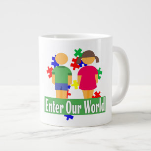 Autismus - Jumbo-Tasse