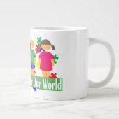 Autismus - Jumbo-Tasse (Rechts)