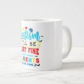 Autismus Jumbo-Tasse (Vorderseite Rechts)