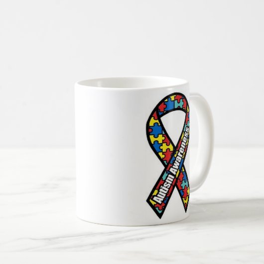Autismus Kaffeetasse (VorderseiteRechts)