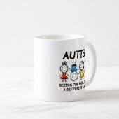 Autismus Kaffeetasse (VorderseiteRechts)