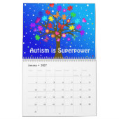Autismus-Kalender Kalender (Jan 2027)