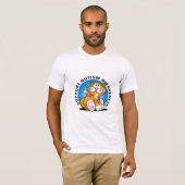 Autismus-Katze T-Shirt (Vorne ganz)