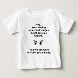 Autismus/KeepStaring Baby T-shirt
