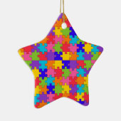 Autismus Keramik Ornament (Rechts)