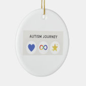Autismus Keramik Ornament (Rechts)