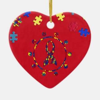 Autismus Keramikornament