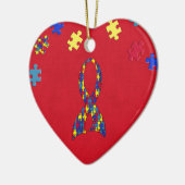 Autismus Keramikornament (Links)